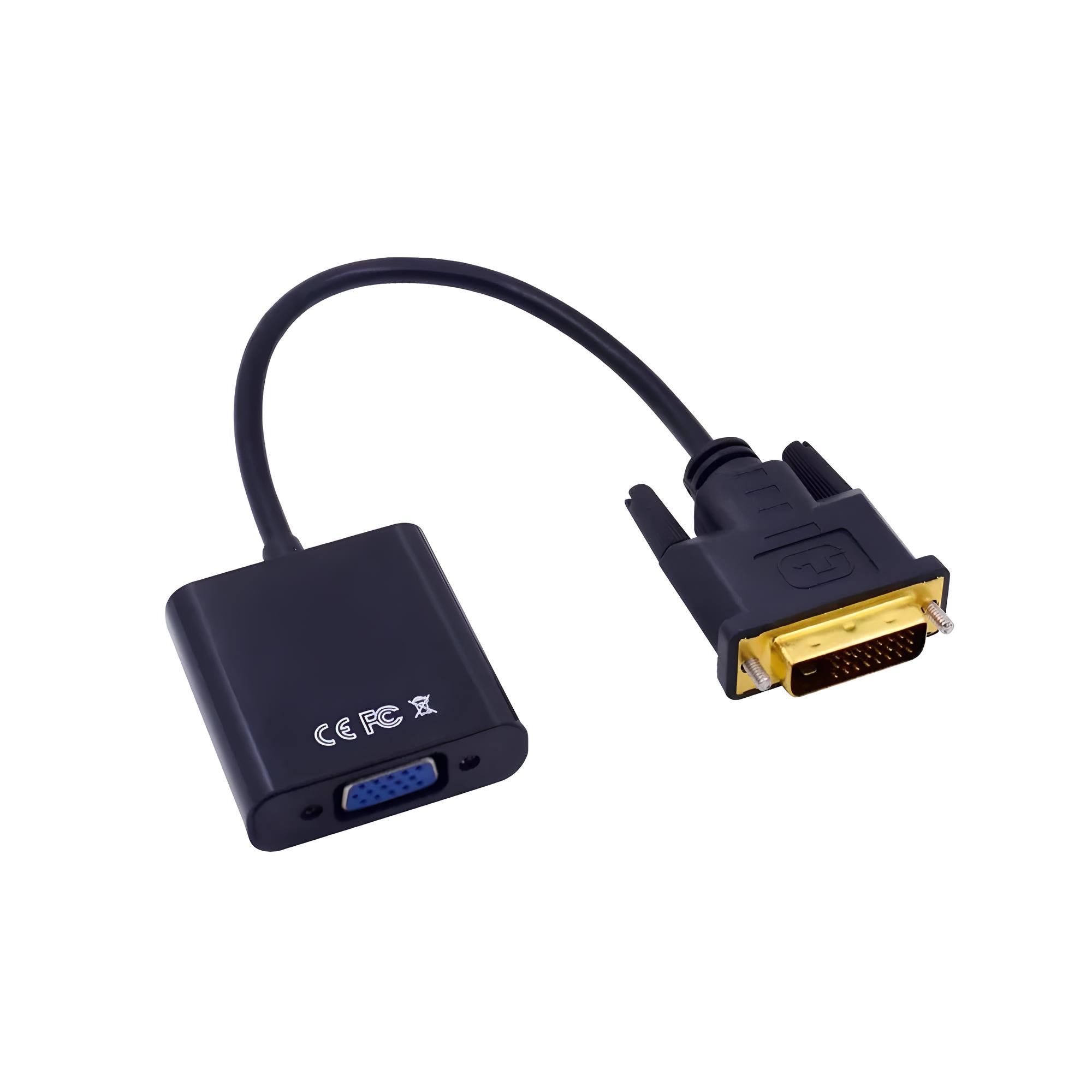 DVI-D 24 Pin To VGA Adapter