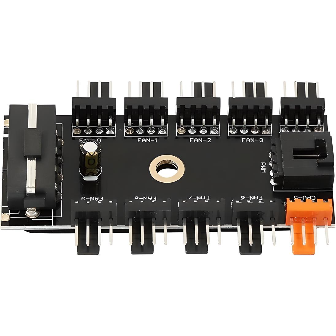 1 To 10-Way Fan Controller Splitter Hub Molex